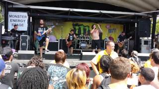 The Black Dahlia Murder - Goat of Departure (Live @ Vans Warped Tour - Dallas, Texas)