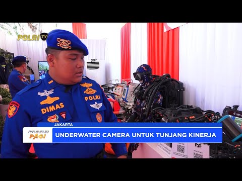 PERNAK PERNIK BOOTH POLISI AIR KOTPOLAIRUD DI RAKERNIS BRIMOB DAN BAHARKAM POLRI