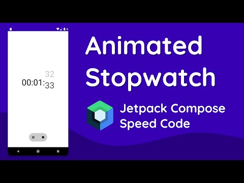 Stopwatch with Animations - Android Jetpack Compose Tutorial