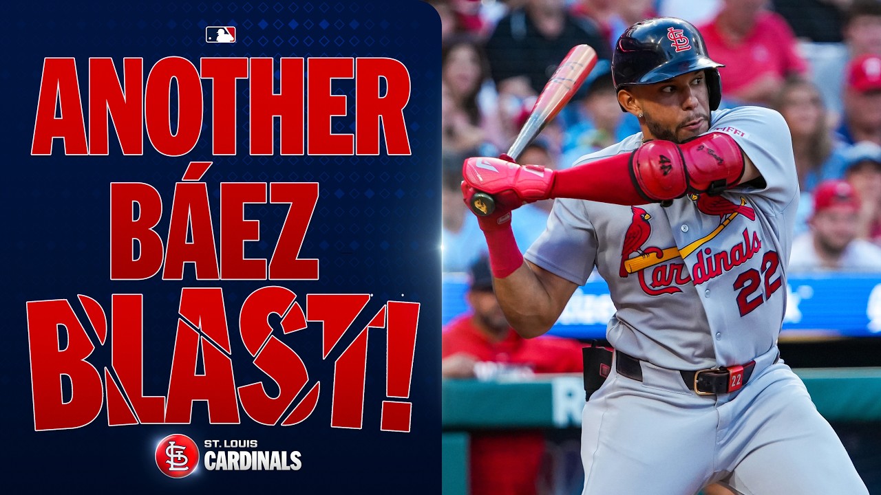 Joshua Báez crushes ANOTHER HOME RUN for the Cardinals! 🤯🔥 (4 homers in just 8 GAMES!)