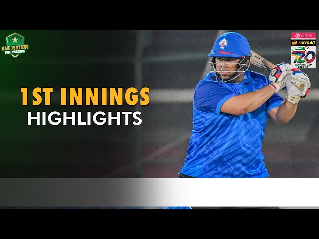 1st Innings Highlights | Lahore Blues vs Karachi Whites | Match 36 | National T20 2023-24 | PCB