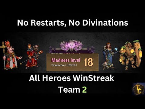 Hardest Challenge Team 2 Winstreak - Madness 18 - Across the Obelisk