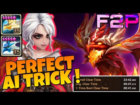 FIRE CIRI + DOUBLE GARUDA = F2P DRAGON ABYSS HARD SPEED TEAM !!! SUMMONERS WAR