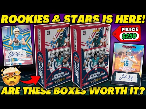 *MEIN LIEBLINGSPRODUKT JEDES JAHR!🤯 2025 ROOKIES & STARS HOBBY BOX REVIEW!🏈