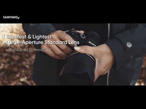 Samyang AF 50mm f/1.4 FE II Lens for Sony E video