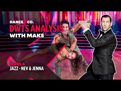 DWTS MAKS ANALYSIS: Week 6 - Nev Schulman & Jenna Johnson's Jazz