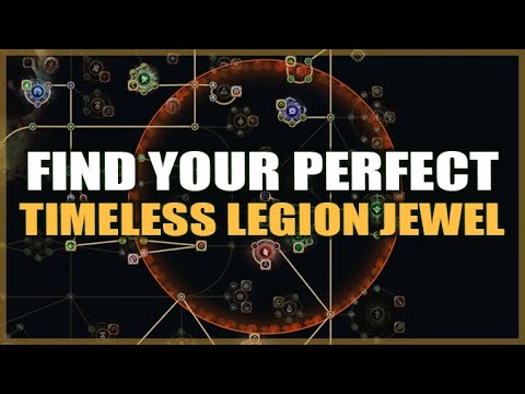 PATH of EXILE: How To Find the Perfect Timeless Legion Jewel For Your Build