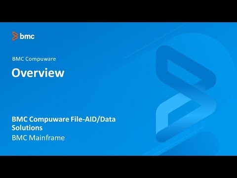 BMC Compuware File-AID/Data Solutions - Overview