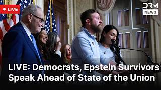 LIVE: Democrats, Epstein Survivors Hold Press Conference | DRM News