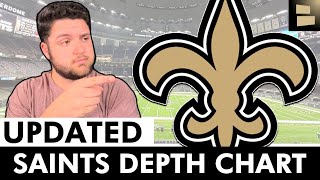 UPDATED Saints Depth Chart After Recent NFL Free Agency Moves &amp; Saints Minicamp