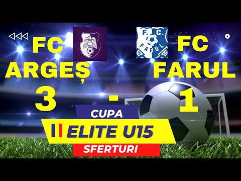 Penalty FC Arges 3-1 FC Farul Cupa Elite U15 - Sferturi,fotbal juniori