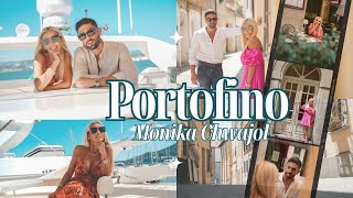 Kadr z teledysku Portofino tekst piosenki Monika Chwajoł