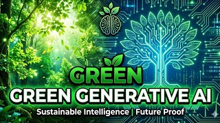 Green Generative AI: How to Build Sustainable Artificial Intelligence