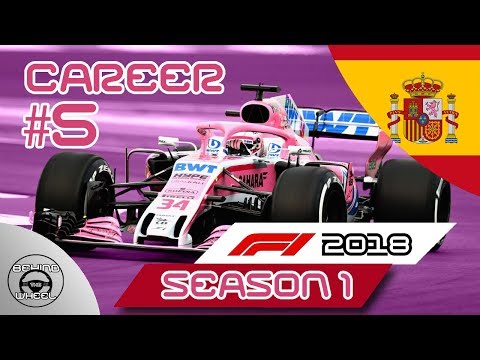 F1 2018 100% Career Ep.5 - Spain Grand Prix