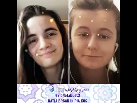 Stay (Rihanna&Mikky Ekk) - cover by Katja Brcar & Pia Kos - SlovenskaNota International