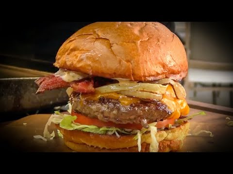 All American Bacon Cheeseburger | Old-Timey Burger | Ballistic BBQ