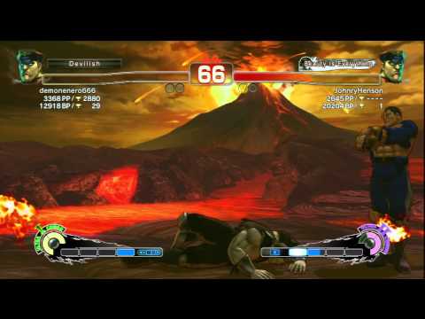 demonenero666 (M.Bison) Vs JohnryHenson (M.Bison) SSF4 AE Ranked Matches - PSN
