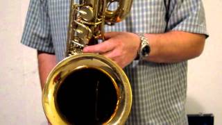 Video thumbnail for YBS 61 Yamaha Baritone Sax by bighorncountry