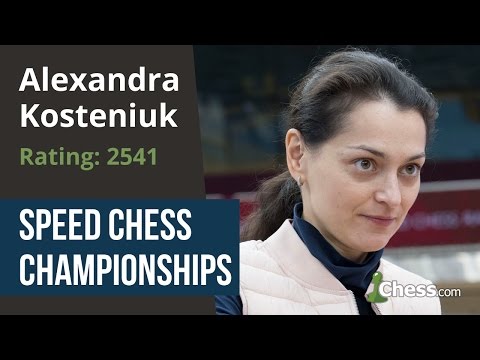 Speed Chess Championship: Alexandra Kosteniuk Checkmated By Clearance Sac