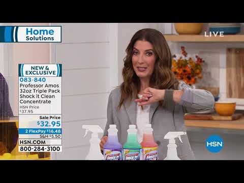 Professor Amos 32 oz. Triple Pack Shock It Clean Concent...