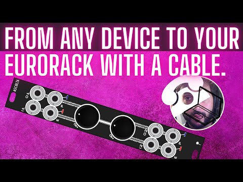 A STEREO EURORACK PREAMP WITH ENVELOPE FOLLOWER?  - "Why Did I Create This?" ASCOLTA⎮JOLIN #eurorack