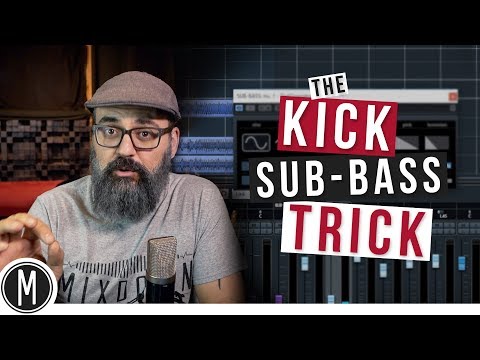 The KICK SUB-BASS generator TRICK in Cubase 9.5