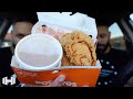 Eating Popeyes