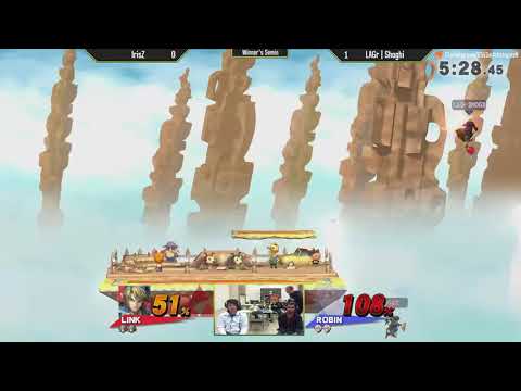 ESV Smash 4 Weekly #9 - IrisZ (Link) vs. LAGr | Shoghi (Robin) - Winner's Semis