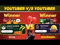 CARROM POOL YOUTUBER VS YOUTUBERS SARTAJ GAMING