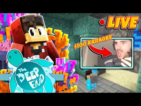 Minecraft: The Deep End SMP! - The $100 Karaoke