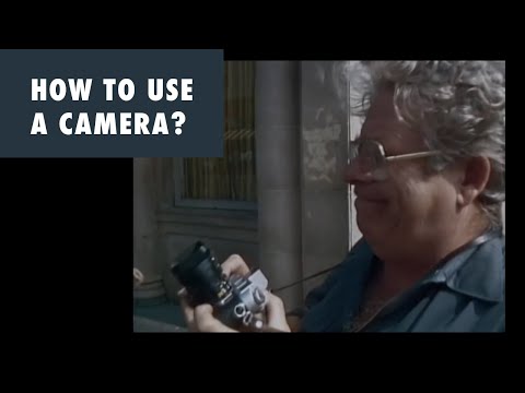 How do cameras work? This guy seems confused.