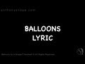 Balloons Lyric released by Kris Thomas original ...