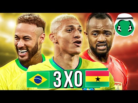 ♫ BRASIL ATROPELA GANA COM 2 DO RICHARLISON! | Paródia Iphone Branco - Borges