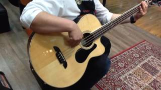 Video thumbnail for Alvarez アルバレズ AB60CE Acoustic-Electric Bass【イシバシ楽器心斎橋店】 by 1484tv イシバシ楽器公式