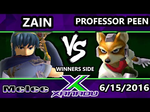 S@X 154 SSBM Tournament - Professor Peen (Fox) Vs. Zain (Marth, Fox)