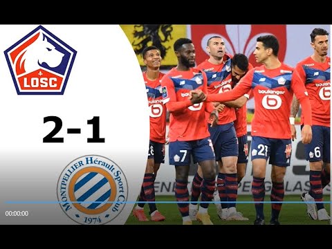 Lille vs Montpellier 2-1 // Highlights & goals