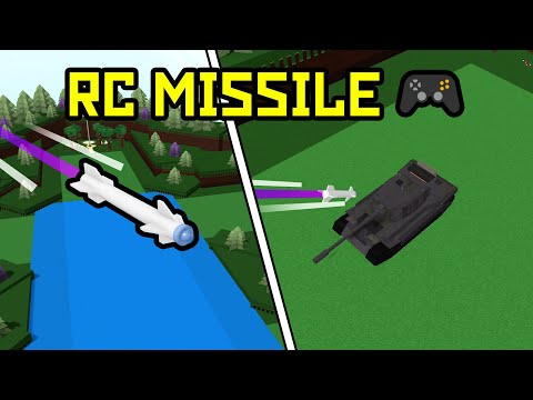 How to make a working remote control missile (BABFT TUTORIAL)(with mobile conversion)