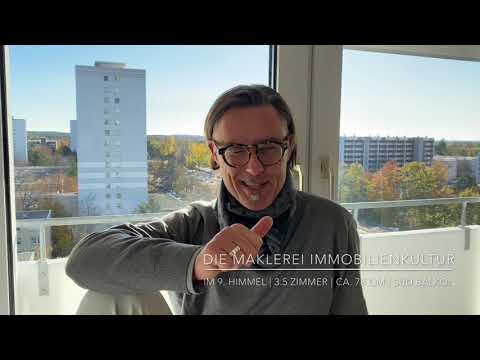 WOHNEN im 9. Himmel | SÜD Loggia | 3.5 Zimmer | 78 qm | Aufzug