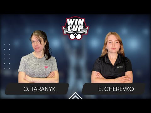 14:00 Olena Taranyk - Evelina Cherevko 17.07.2025 WINCUP Women Professional. TABLE 1