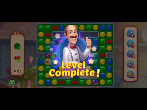 Homescapes level 601-606