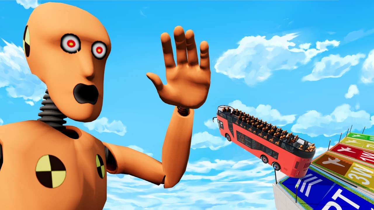 Car Golf is Absolute Chaos! ⛳️ The Ultimate Gimmick Challenge 🥵 BeamNG.drive