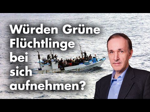 Grüne Heuchelei in der Flüchtlingspolitik| Dr. Gottfried Curio