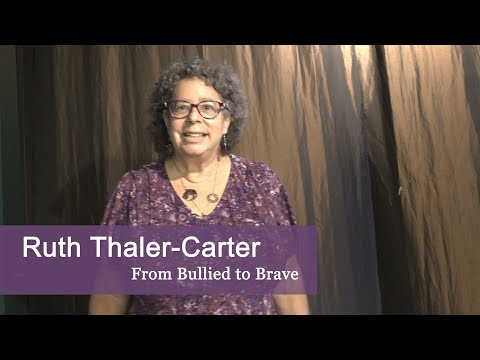 Ruth Thaler Carter, Great Dames Book Author,  From Bullied To Brave