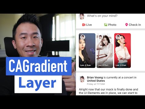 UIKit Facebook: Headers and Gradient Layers (Ep 3)