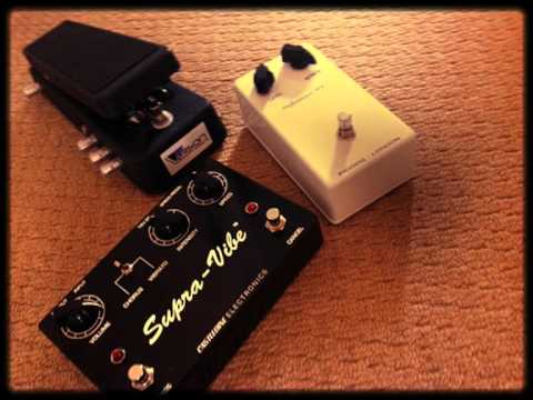 Wilson Rippah Q boost wah, Pigdog MKII & Castledine Supra Vibe