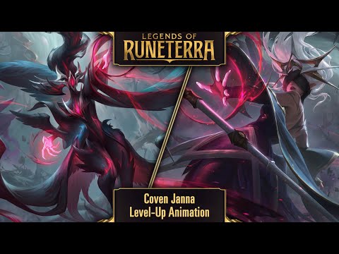 Legends of Runeterra - Coven Janna Level-Up Animation