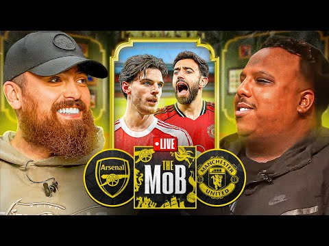ARSENAL 2-3 MAN UTD | THE MOB LIVE