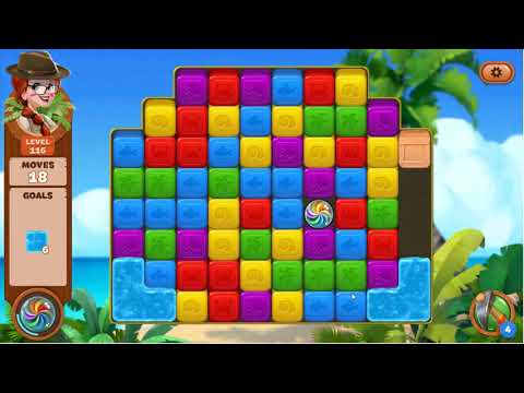 Lost Island Blast Adventure Level 116 - No Boosters