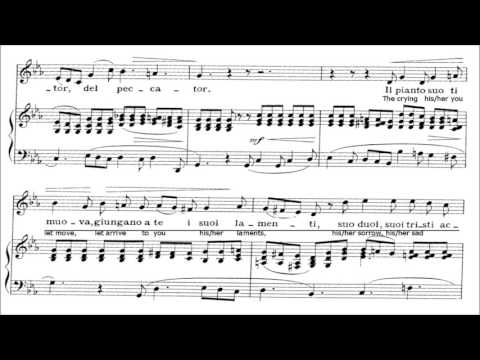 Vergin tutto amor (with translation)