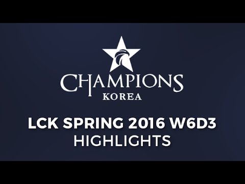 KT Rolster vs CJ Entus Game 3 | Highlights LCK W6D2 Spring 2016 | KT vs CJ G3